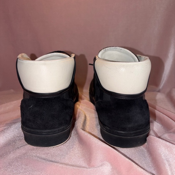 Authentic Louis Vuitton Damier Graphite High Top Sneakers - Size 9 - 2011 - Picture 4 of 6